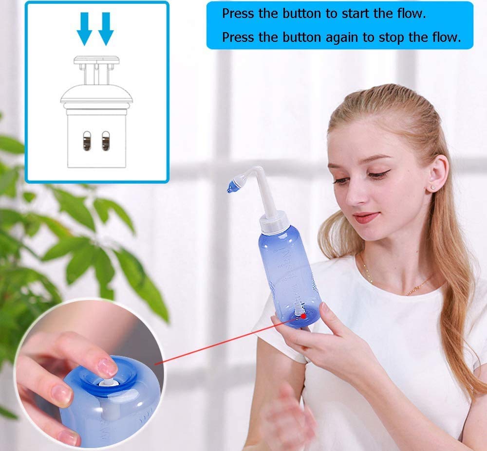 Buy Croing Sinus Rinse Kit with 40 Salt Packs BPA Free Perfect