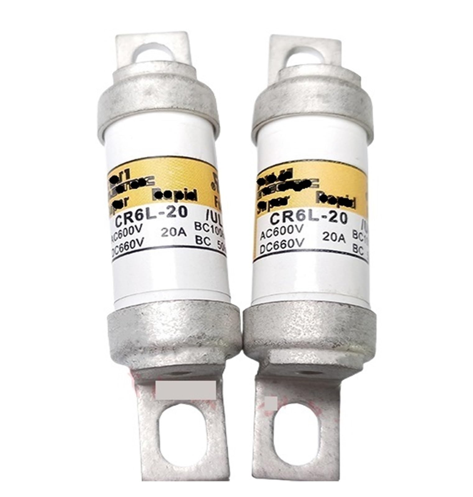 CXDFRSER 1pcs Fuse CR6L-20-30-50-75-100-150/UL 600V 20A 30A 50A(CR6L-75 UL 75A)