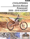 CPP-113 Kawasaki KX250F Cyclepedia Printed Motorcycle Service Manual 2006-2010