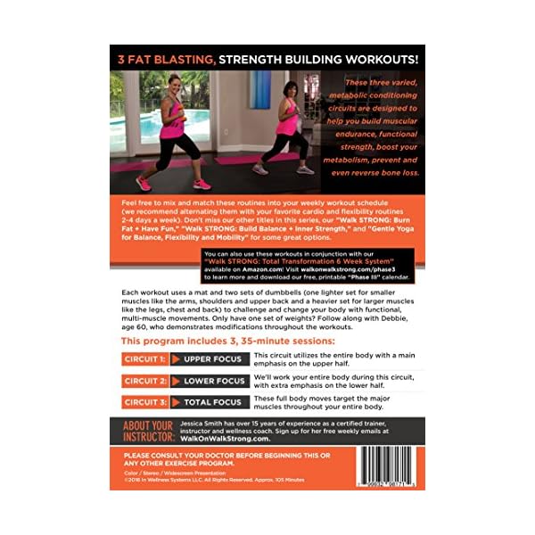 Boost-Metabolism-Muscle-Strength-Training-for-Women-Low-Impact-High-Results-Home-Exercise-Video-Walk-STRONG-20 Boost Metabolism + Muscle! Strength Training for Women, Low Impact, High Results Home Exercise Video, Walk STRONG 2.0