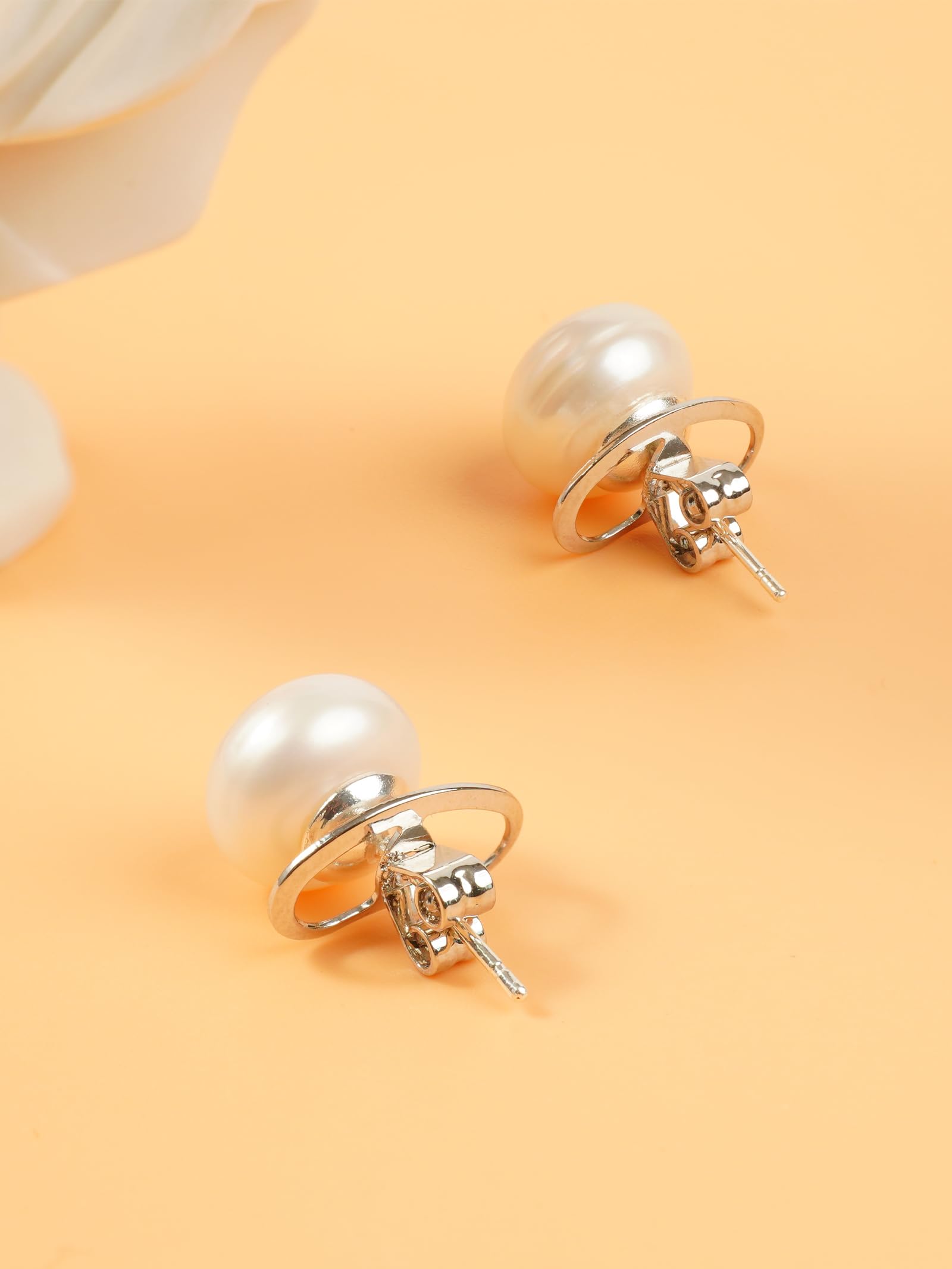 Earring Backs for Droopy Ears, Adjustable Heavy Earrings Lifters Backs, 6 Pairs (4 Silver + 2 Silicone)