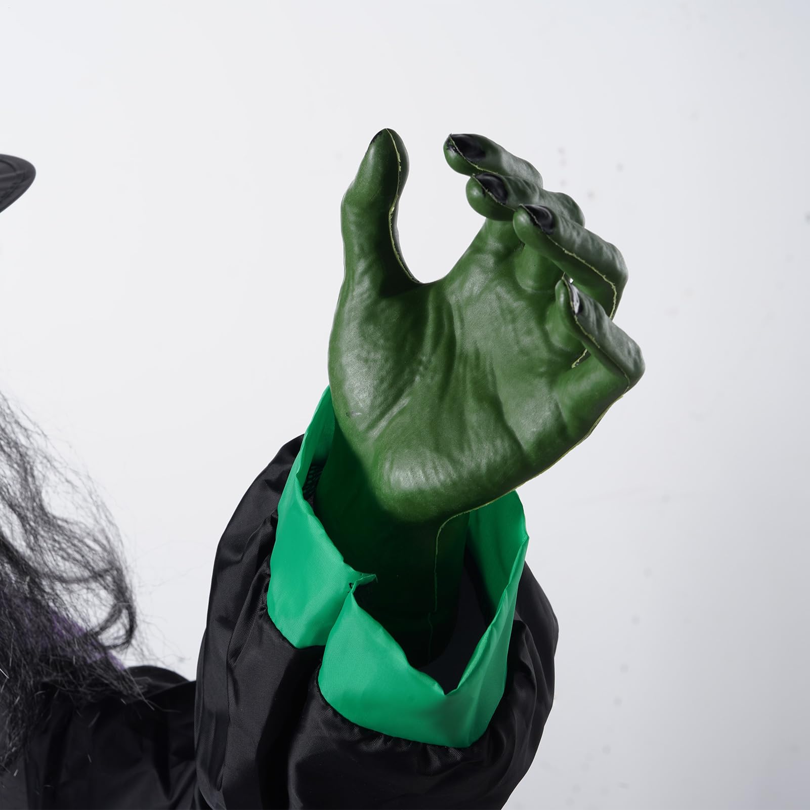 Wisząca miotła czarownicy na Halloween, latająca , miotła, dekoracja | Przerażająca dekoracja na wakacje chodnik cosplay maskarada wjazd przednie drzwi wejście na zewnątrz