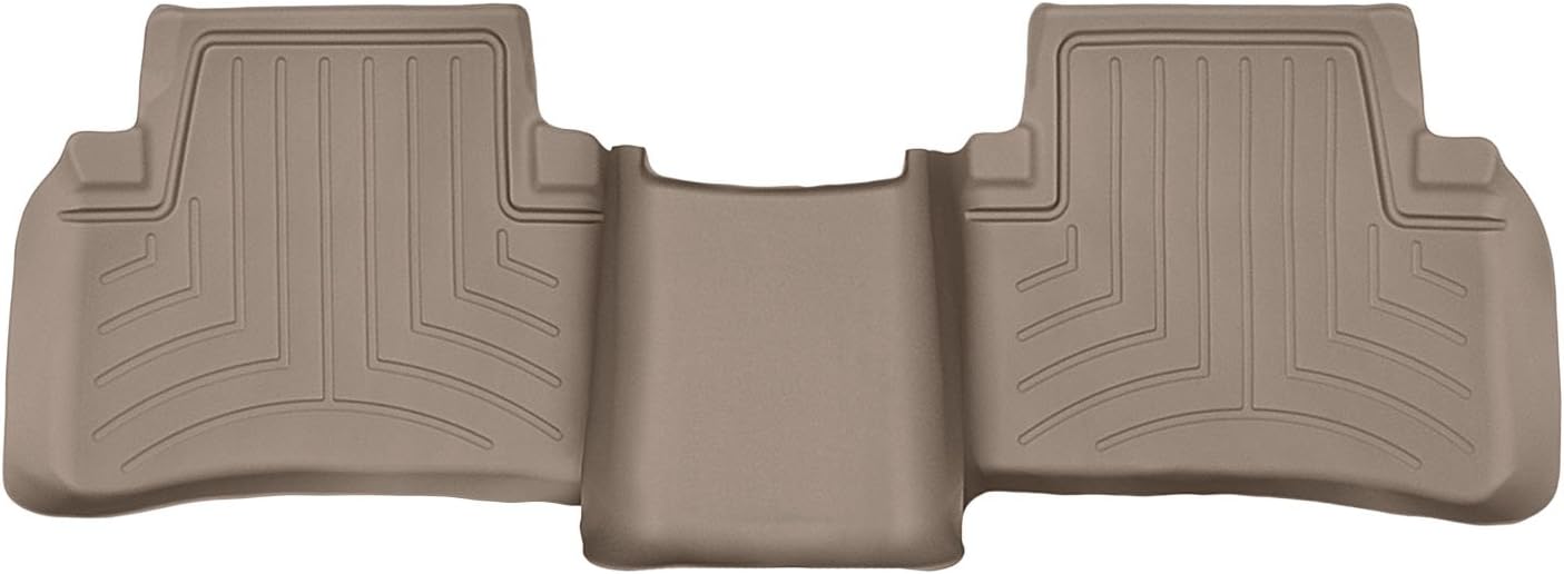 WeatherTech Custom Fit FloorLiners for Mercedes AMG E 63 S, E-Class, E 63 AMG S - 2nd Row (452583), Tan