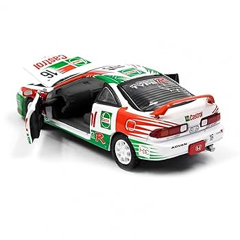 Era インテグラ タイプR 改　ADVAN EraCARのADAVNカラー、1/64インテグラ・タイプR【DC2】 | 車×3