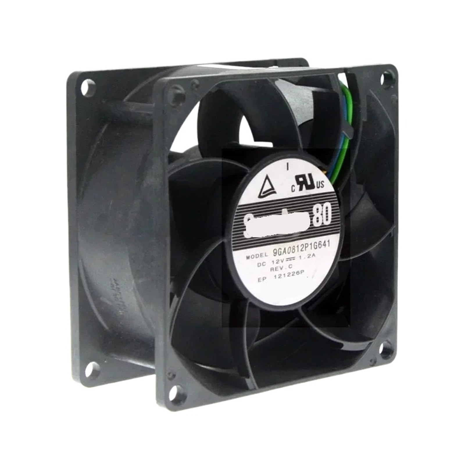 Ventilateur de refroidissement pour serveur informatique 12V 80mm anti surchauffe matérielle