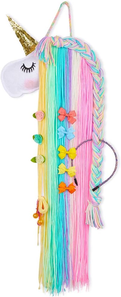Rainbow Unicorn Hairbow Holder