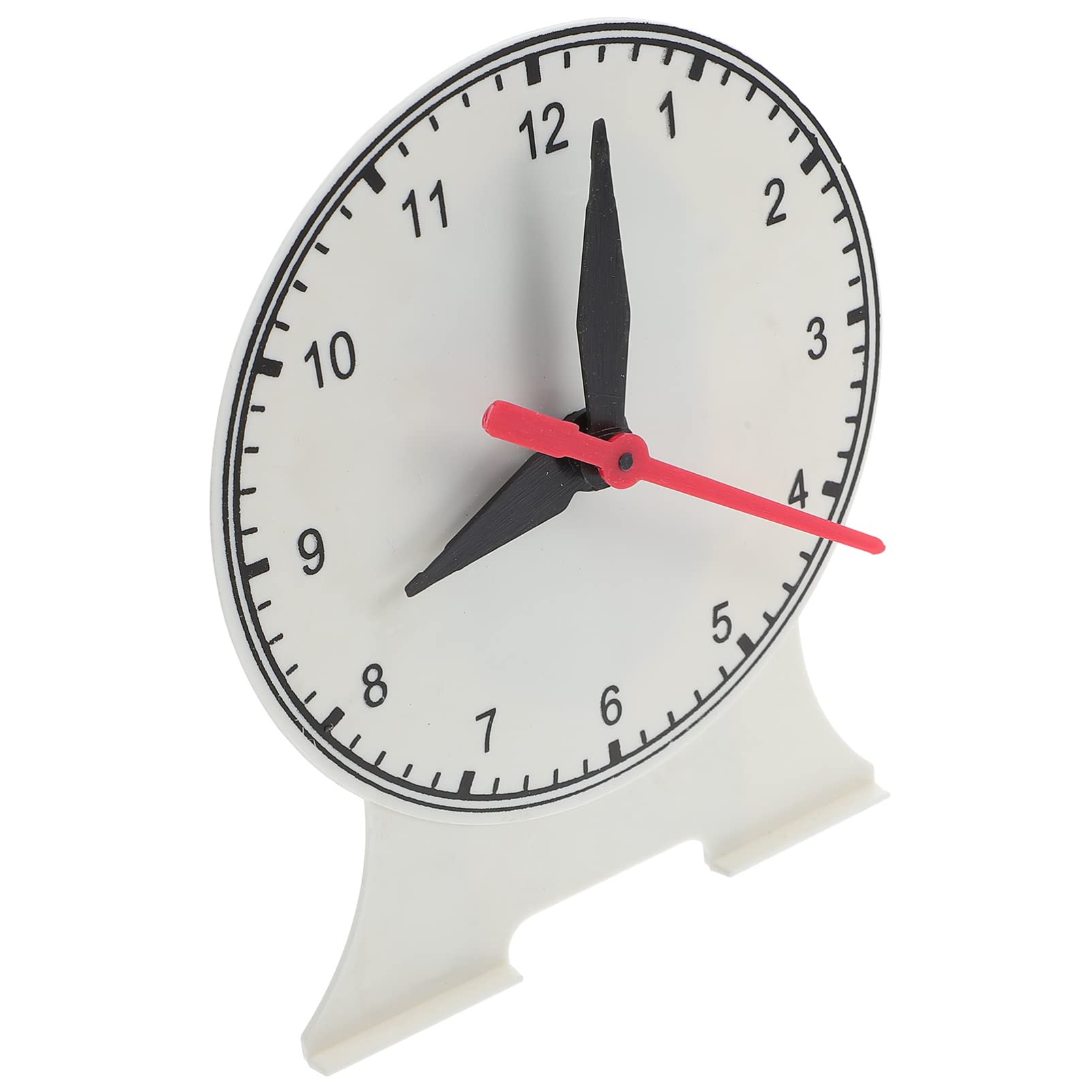 Toddmomy Educational Classroom Display Clock Model Early Learning Clock for Teaching Tool for Students Safe and Reliable Develops Spatial Thinking and Imagination