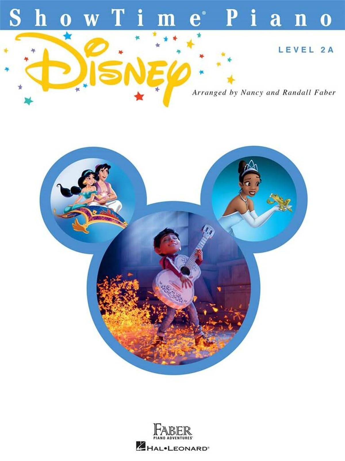 ShowTime Piano Disney – Easy Piano Sheet Music | Beginner Disney Songbook for Kids and Students | Level 2A Arrangements from Aladdin, Mulan, The Little Mermaid, and More: Level 2a - 8 Favorites