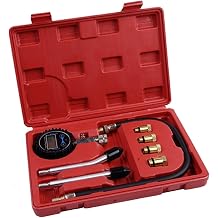 Digital Cylinder Compression Tester 0-250PSI with LCD Display for Automotive Engine Diagnostic Tool Car Truck Motorcycle Boats ATVs Car Cylinder Compression Tester