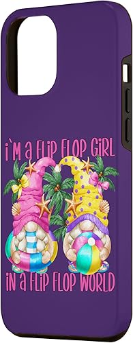 Miniatura 2 de Funda divertida para iPhone 12 Pro Max para mujer y chanclas de verano
