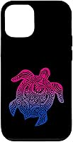 Vista 4 de Funda para iPhone 14 Pro Max Bisexual Pride Sutil Bi LGBTQ Orgullo Gay Lindo Tortuga LGBT