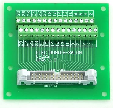 Flat Ribbon Cable 0.1" FRC Connector Breakout Board Module IDC30 2x15Pin