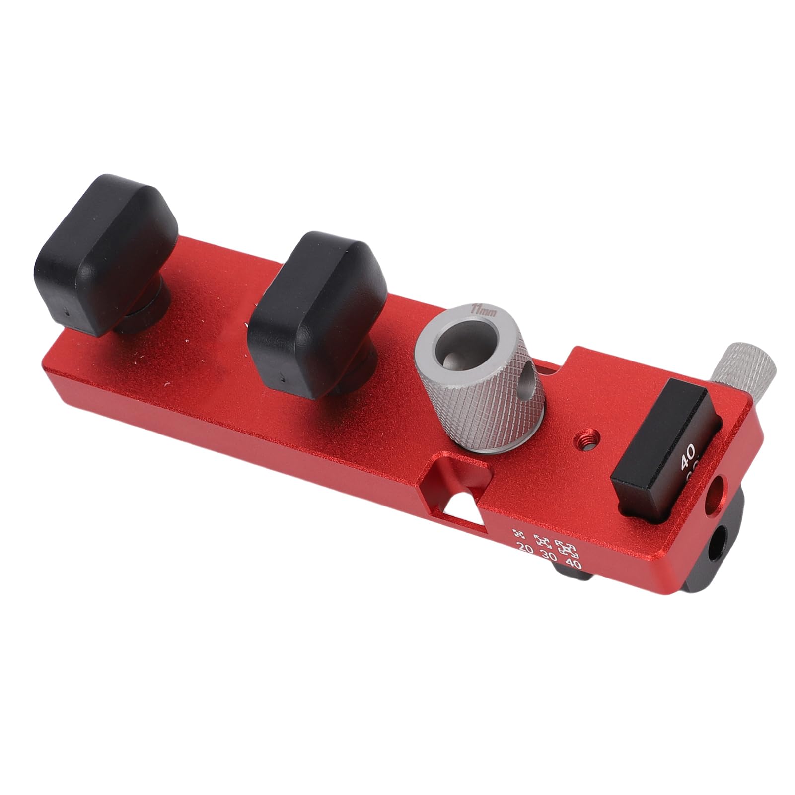 Generic Zestaw Lokalizatora wierteł do Profili Aluminiowych Mocny Stop Aluminium CNC z Akcesoriami do Obróbki Drewna i Wiercenia Profili Aluminiowych 20 30 40 Mm