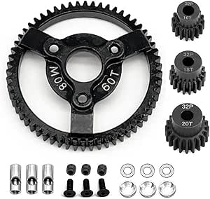 Integy 32P 60T Steel Spur Gear For Traxxas Stampede, Rustler & Slash 2WD Models