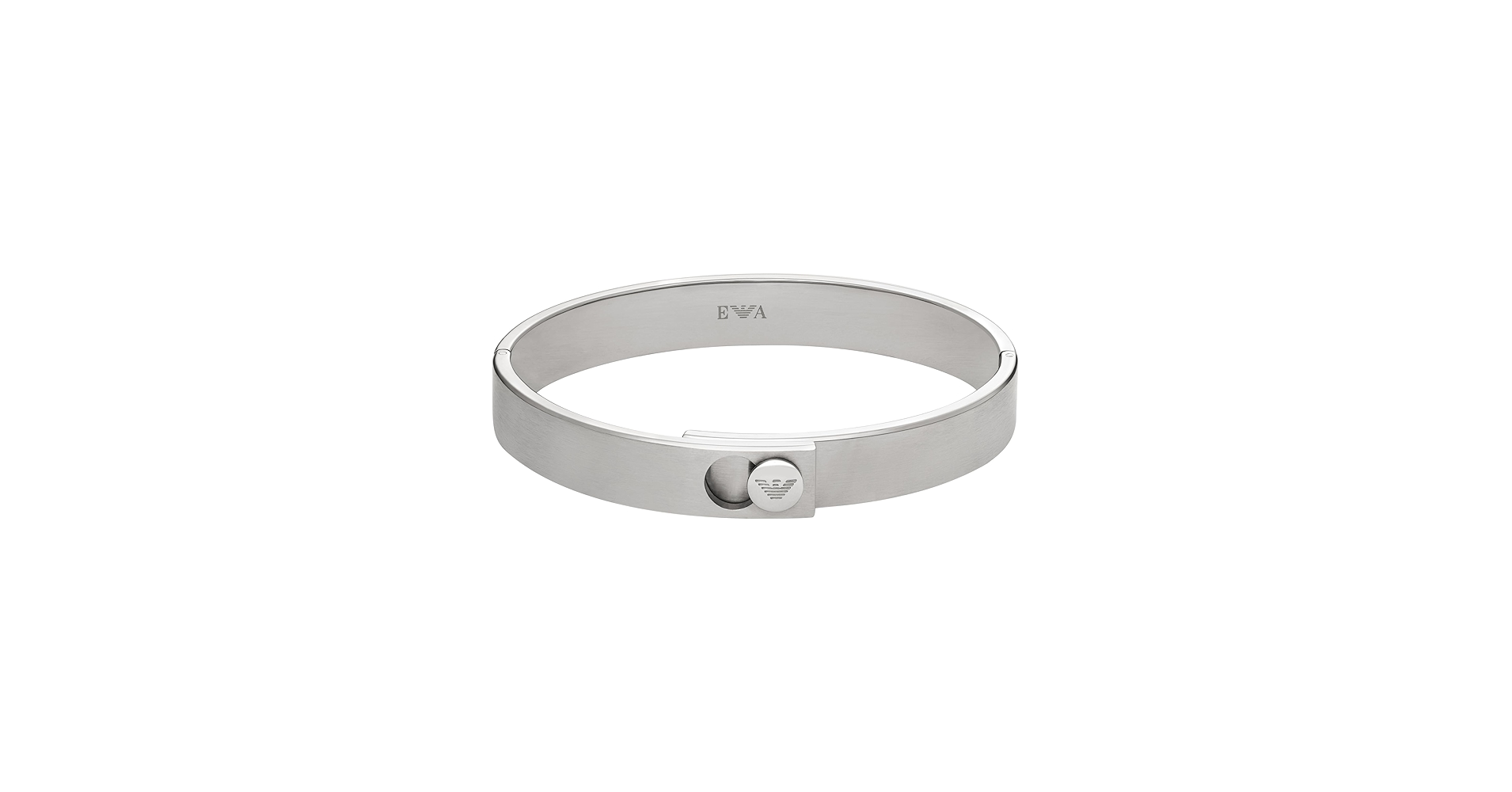 EMPORIO ARMANI ステンレスバングル EMPORIO ARMANI（エンポリオアルマーニ）の「【エンポリオ