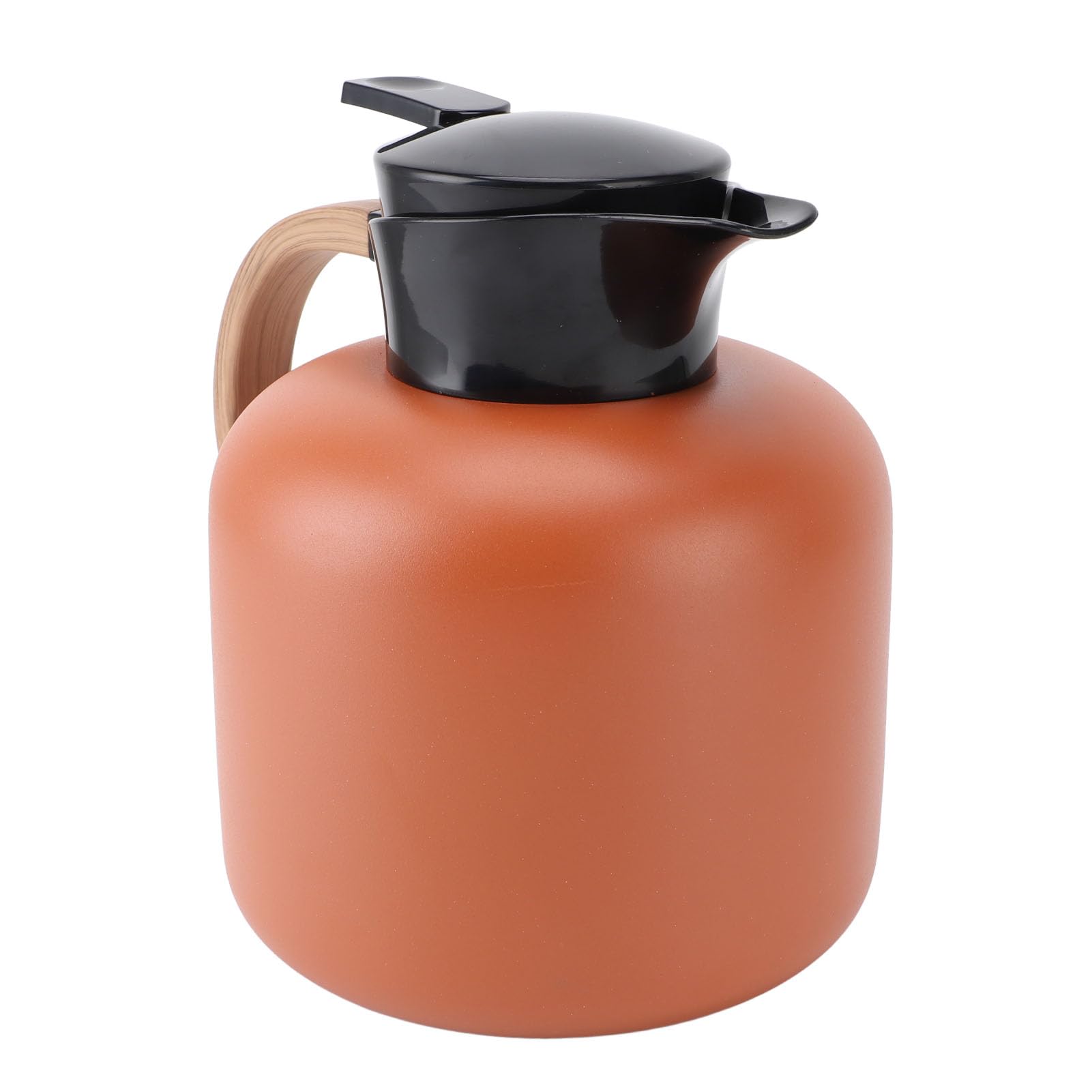 VGEBY Caraffa Termica per Caffè, Acciaio Inossidabile Coibentato, Caraffa per Caffè Sottovuoto per Bevande Calde, Capacità 2 Litri per Uso Domestico e in Ufficio