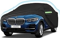 Vista 27 de Proadsy - Cubierta para automóvil, resistente al viento, sol, lluvia, rayos UV, polvo y nieve, para todo tipo de clima, impermeable, funda