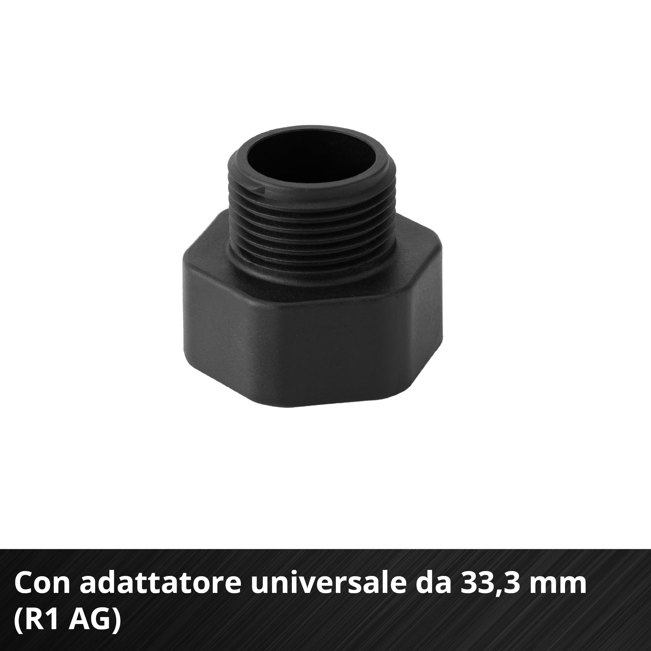 Einhell Pompa da giardino GC-GP 6050 ECO PLUS (portata max. 5000 l/h, prevalenza max. 40 m, tecnologia ECO PLUS, vite di scarico dell'acqua, adattatore universale 33,3 mm incluso)
