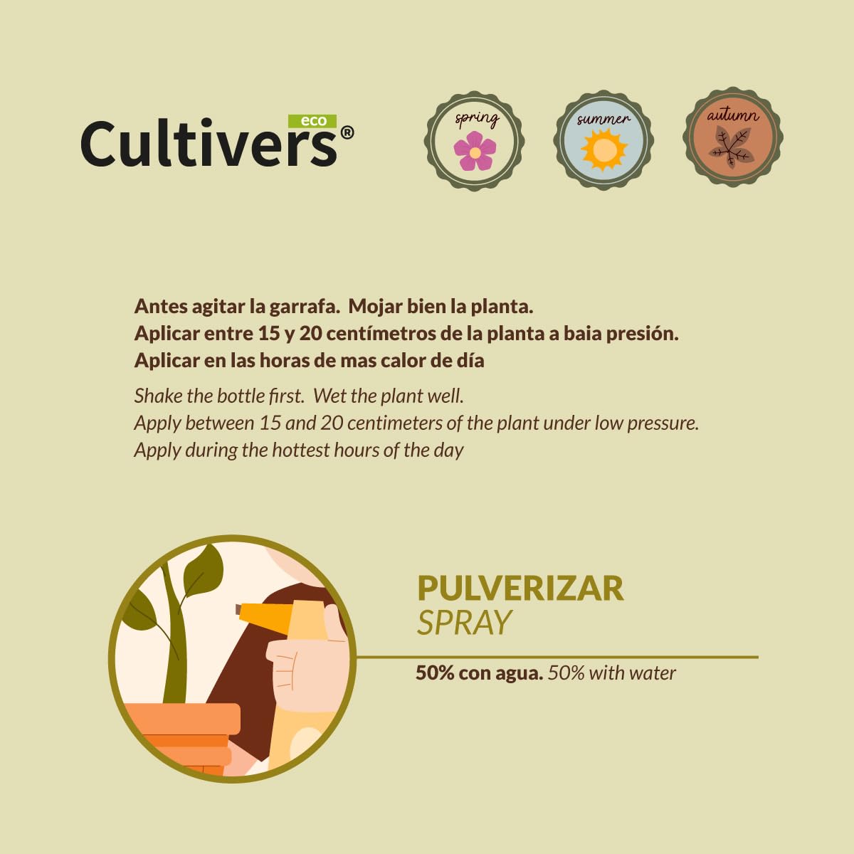 CULTIVERS Vinagre de Alcohol 5 L Concentrado 23° | Producto para limpieza de superficies en exteriores y zonas de jardín | Uso técnico
