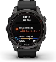 Vista 49 de Garmin Fenix 7S - Reloj inteligente de aventura de tamaño más pequeño, con capacidad de carga solar, resistente reloj para exteriores