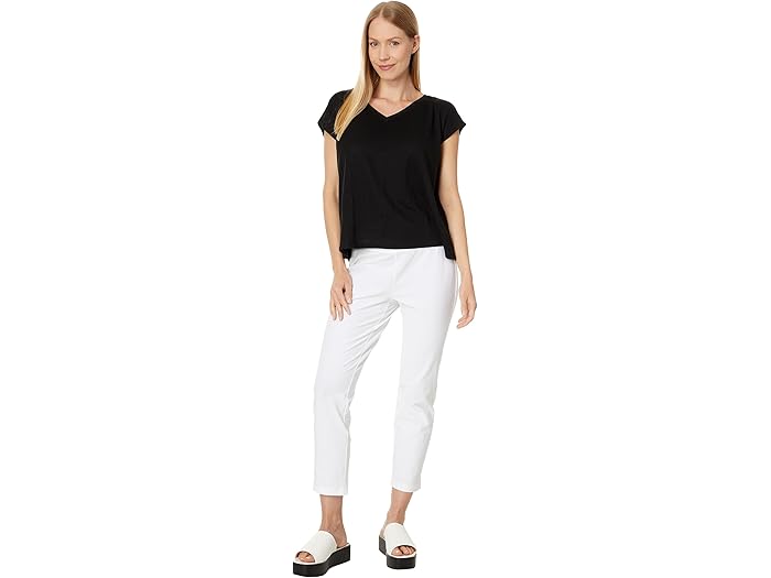 Eileen Fisher V-Neck Square Tee
