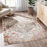 Well Woven Adeline Bohemian Vintage Medallion Soft Blush Multicolor Area Rug 8x11 (7'10' x 9'10')