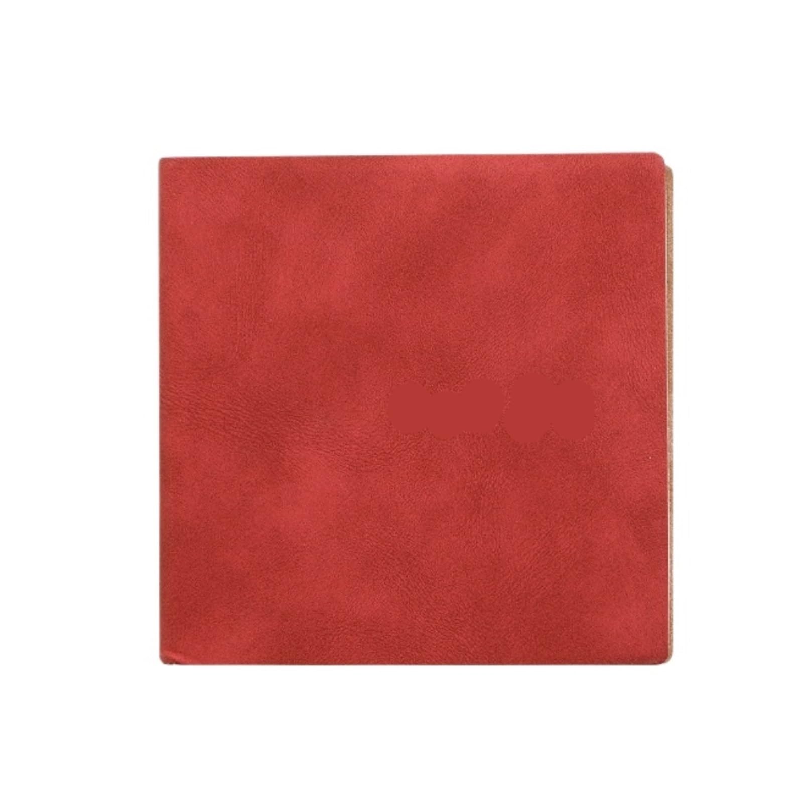 Notizbuch Notizheft Taschenformatiges Notizbuch Mit Softcover, Dickes Vokabelheft Schreiben und Memos(Rood)