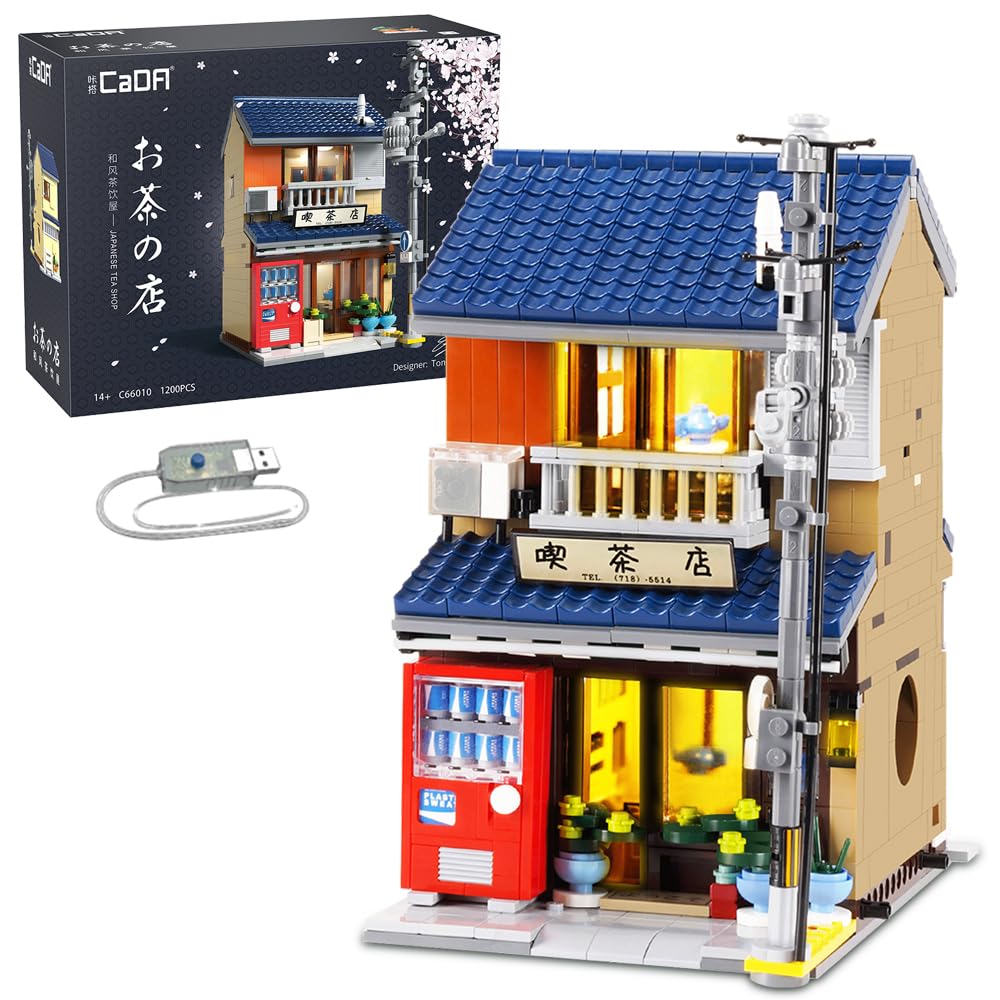 CaDA Japanese Style Tea House Building Block, Master C66010W Japan