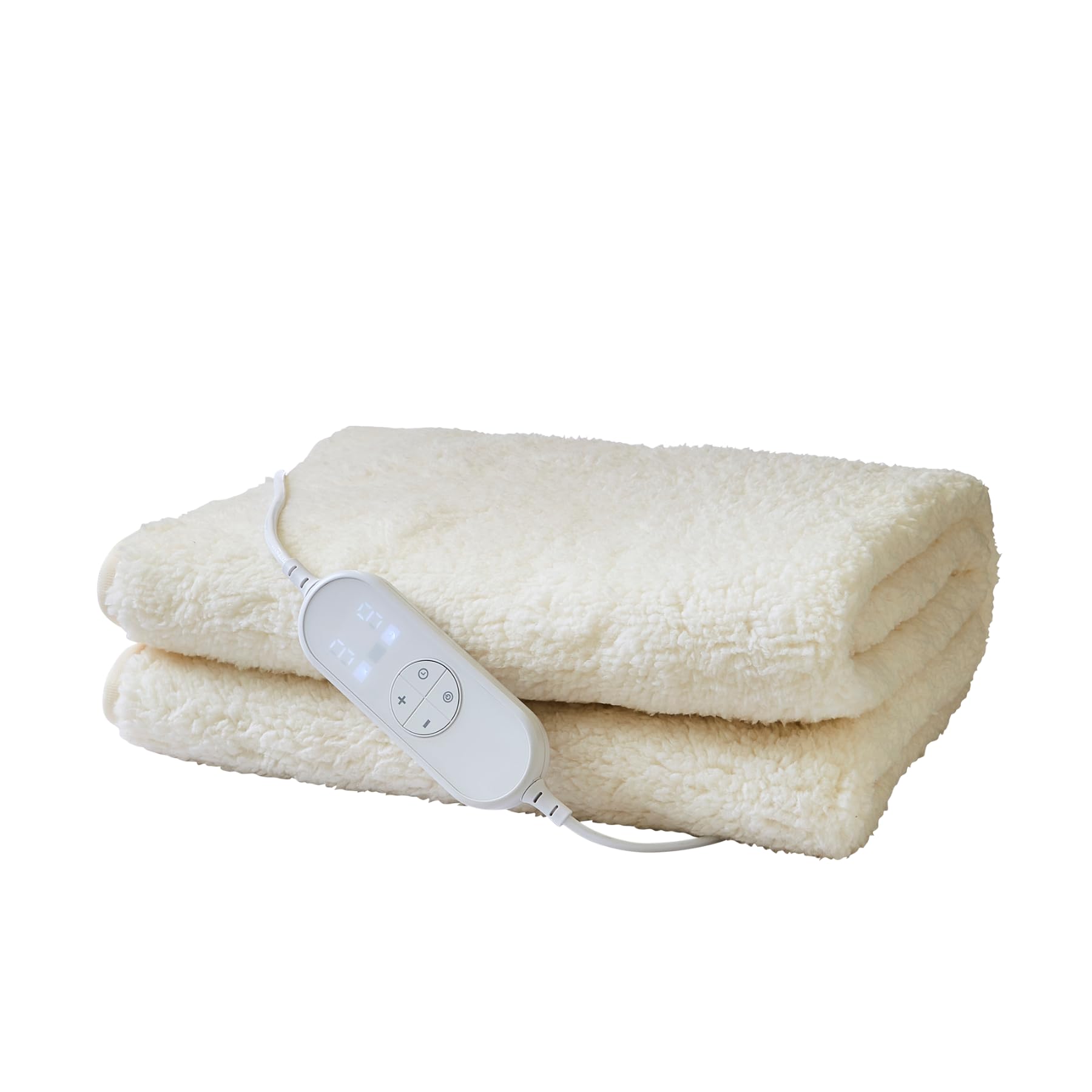 Morphy Richards EverCosy Premium Fleece Heated Electric Under Blanket, Teddy, Double, 150x...
