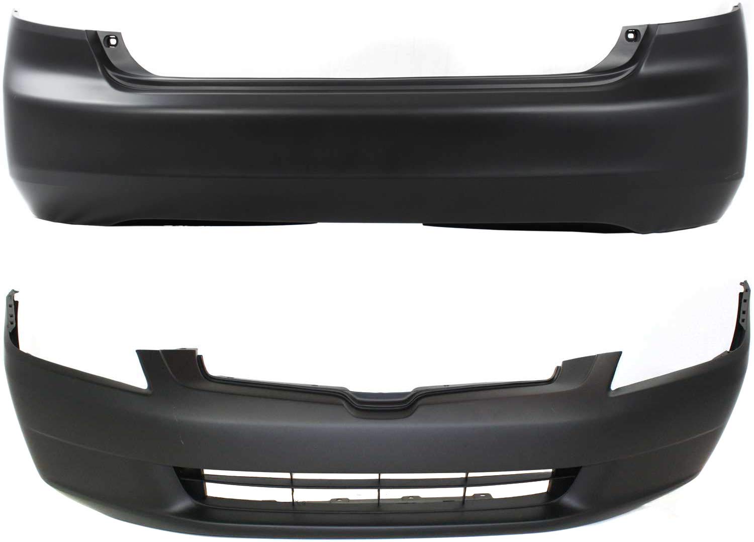 Garage-Pro Bumper Cover SET Compatible with Honda Accord 2003-2005 Sedan Primed Front and Rear