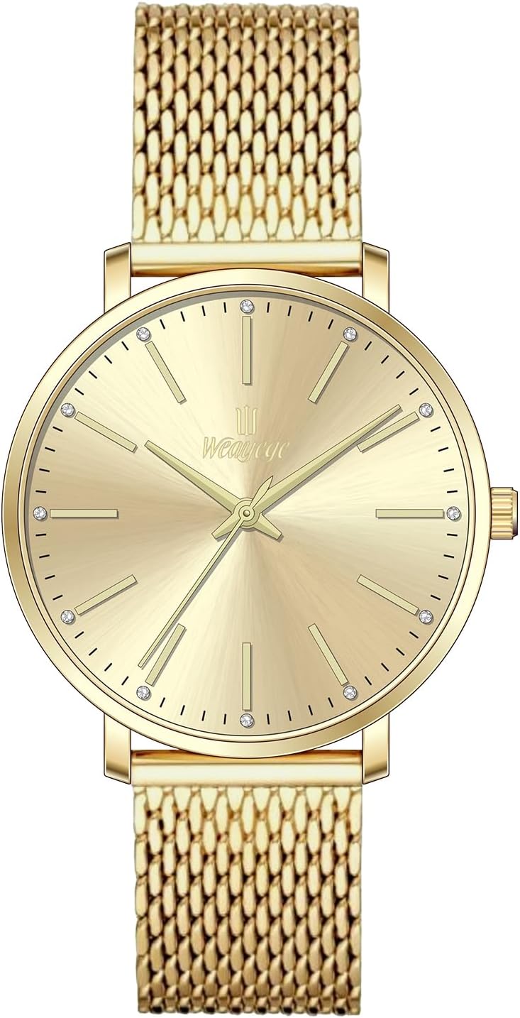 Women Watches Simple Stylish Quartz Waterproof Watch with Japanese Quartz Movement. A Versatile Daily Commuter Watch