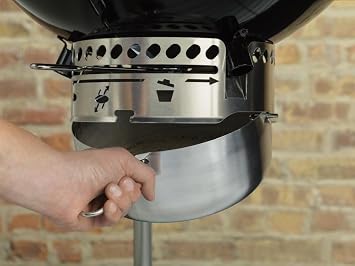 Weber 15401001 Performer Premium Charcoal Grill, 22-Inch, Black