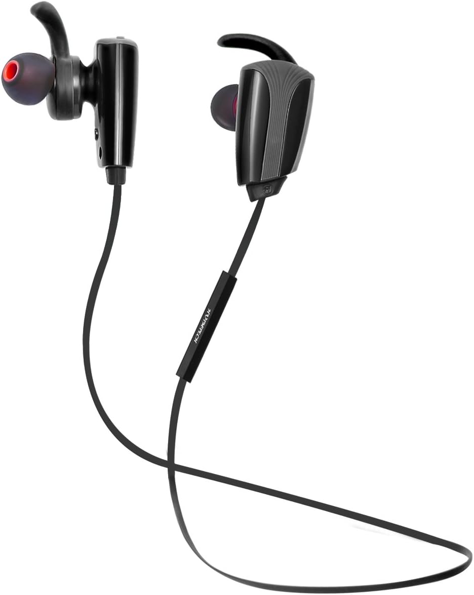 ViCAN H903 Wireless Bluetooth Headphones，Noise Cancelling Running Stereo Headsets with Microphone and Volume Control (Black)