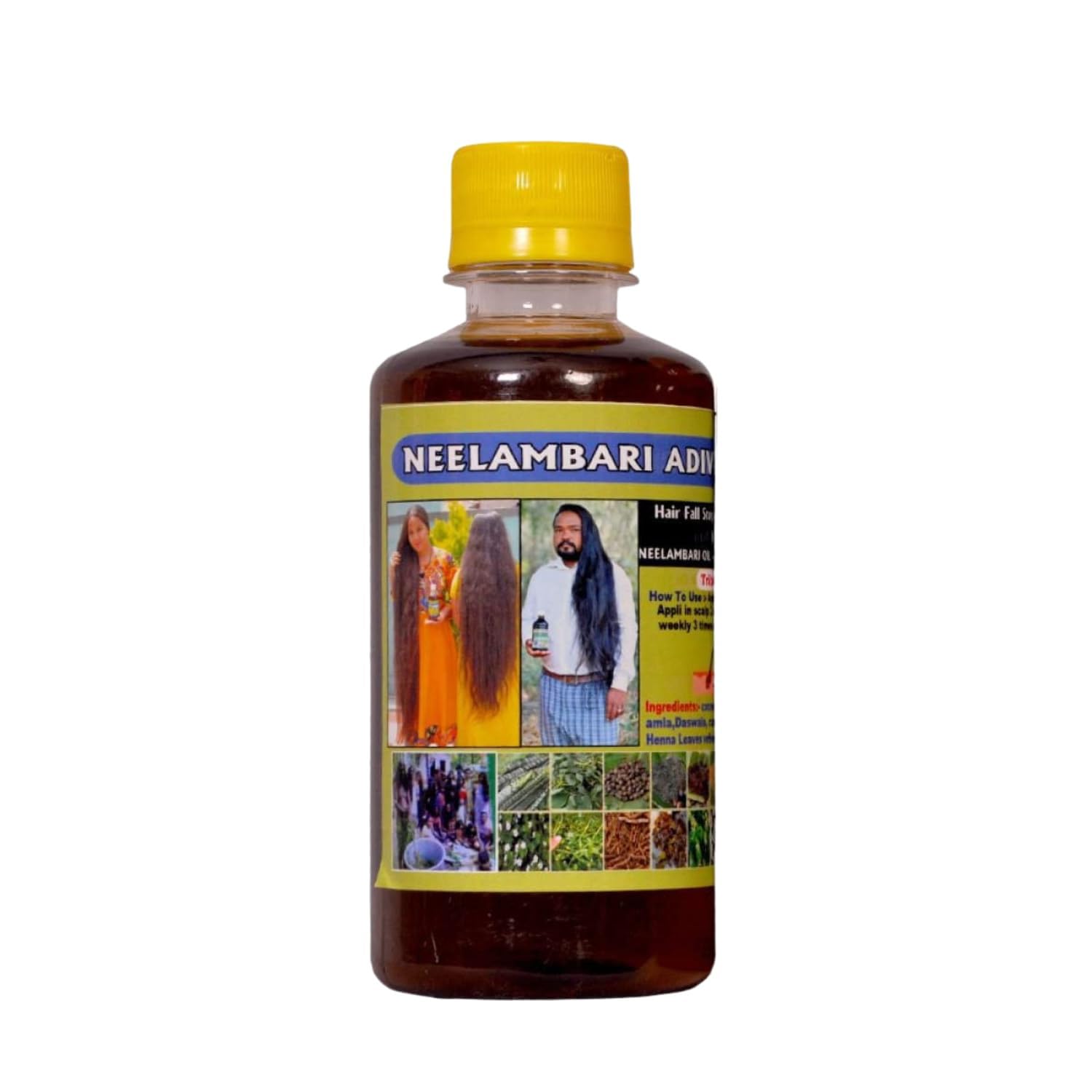 NAMRATA ENTERPRISES Adivasi Neelambari Herbal Hair Oil Adivasi hair oil pure ayurvedic anti dandruff hair oil for strong and healthy hair growth and hair fall control-1000ML