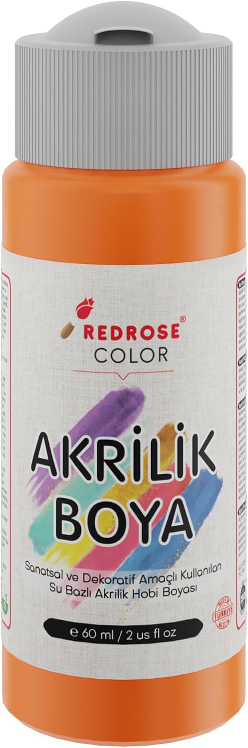 Turuncu Akrilik Boya 60ml