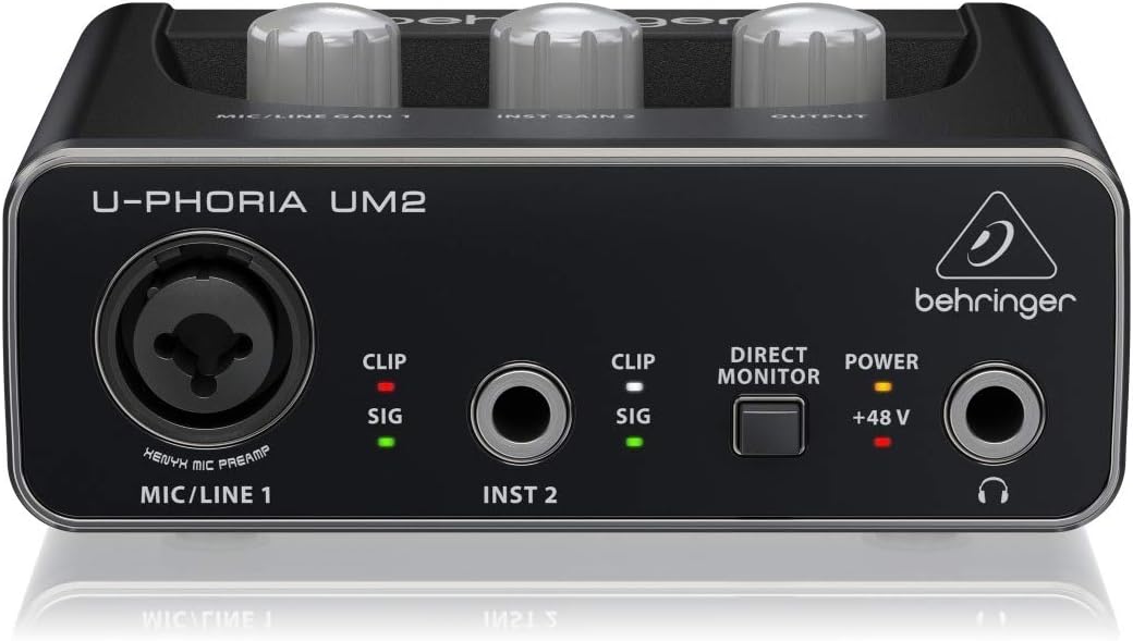 Behringer UM2 Audio Interface BEHRINGER Amazon.ca Musical