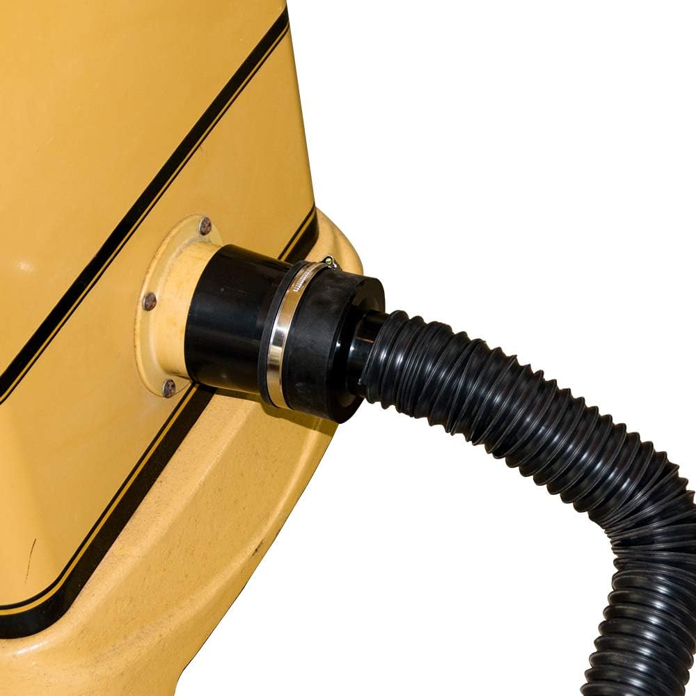 O'SKOOL 4-Inch (Inside Diameter) to 2-1/4-Inch (Inside Diameter) Dust Collector Fitting Vacuum Tool Port Adapter…, DC02