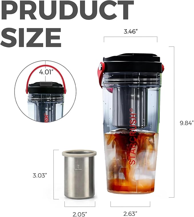 Cafetera Portátil Eléctrica de Espresso, 20 oz, Recargable, 9 Bar miniatura 2