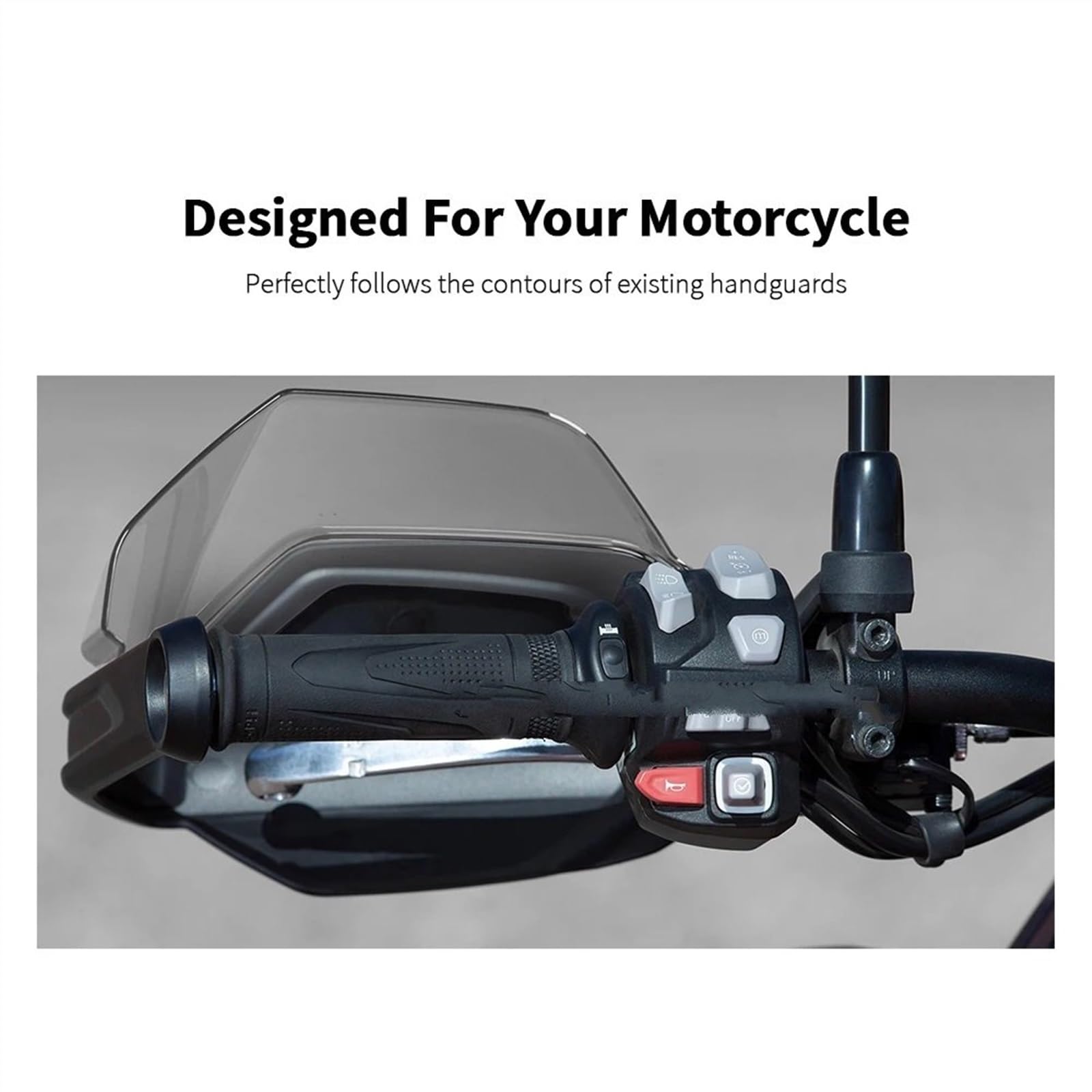 Paramani Per Le Mani Protecter Per Tiger 1200 GT Pro Rally Pro (2022-) Accessori Moto ABS Paramani Estensioni Paramano Parabrezza Pezzo Rinforzato(1)