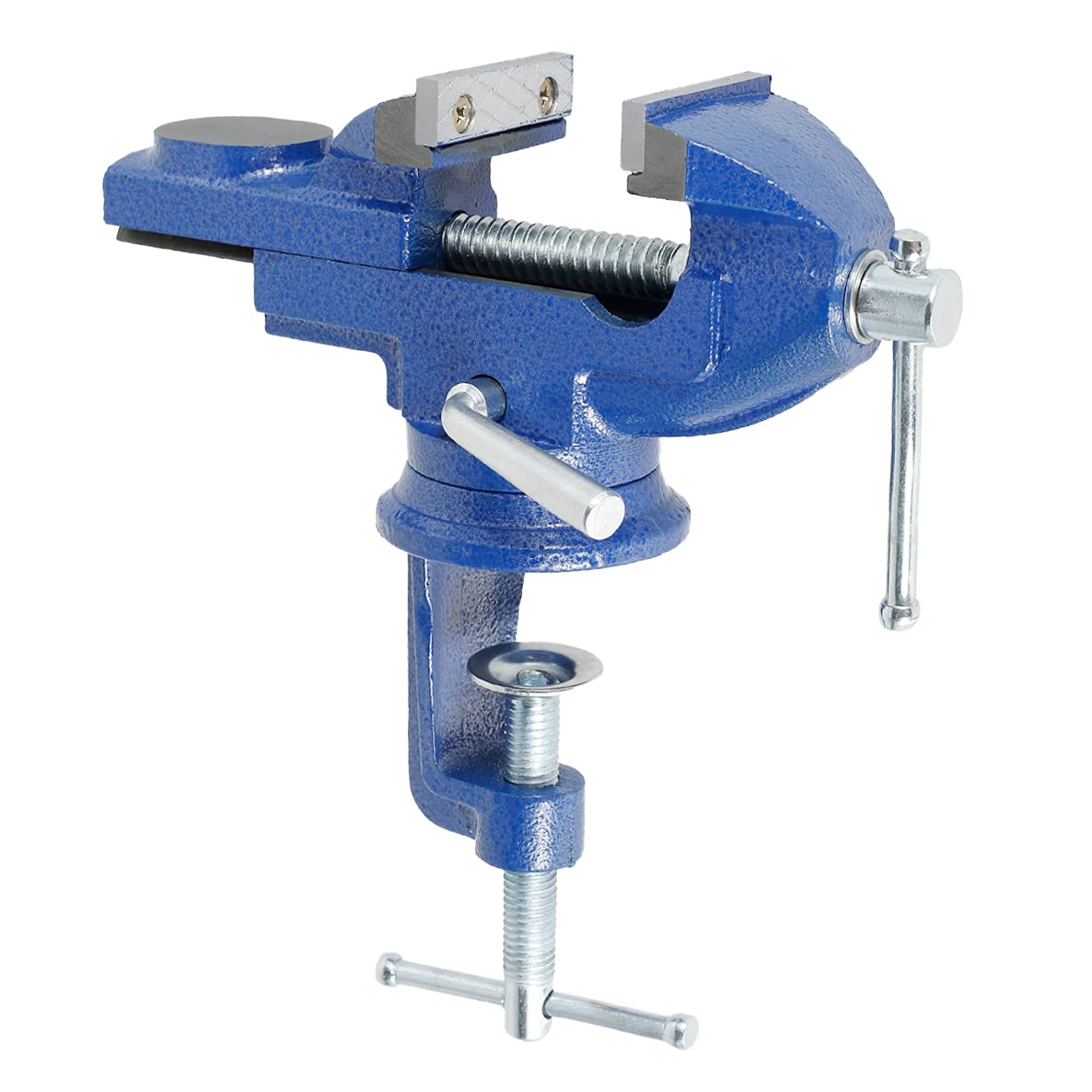 Mesa giratoria de 360 grados universal Vice Banco portátil Pinza abrazadera Inicio Abrazadera suministro madera Reparación carpintería Herramienta mano metalería Máquina de soldar