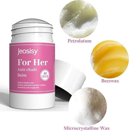 Miniatura 6 de Anti Chafing Stick-for Her Anti Chafe Balm Cream Anti Chafing Friction Defense Balm for Thighs, Chest, Arms, Feet, Travel