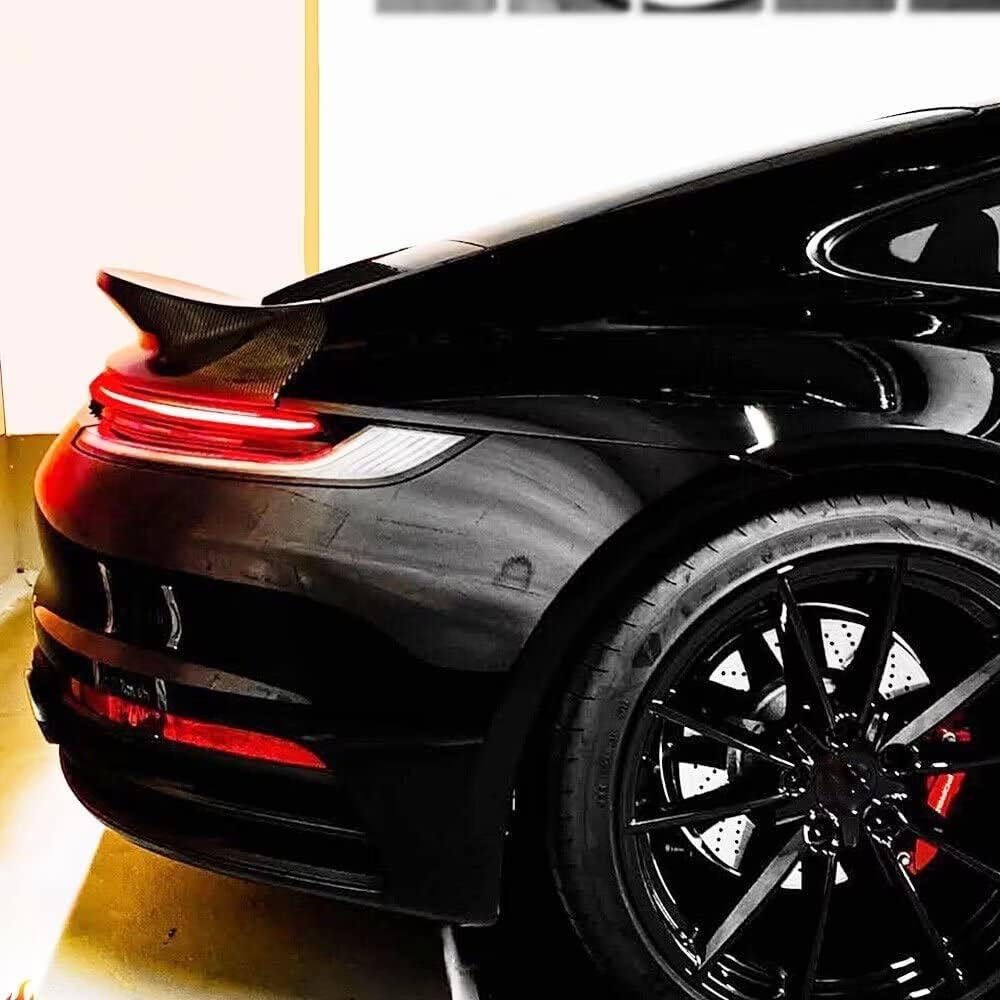Garnitures Fibre De Carbone Pour Aérations D'ailes Porsche 911 992 (2019-2022) - Noir