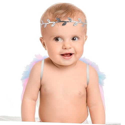 Miniatura 9 de CIYODO 1 Set Props Lovely Props Dress up Cosplay Costume Decorative Performance Wings Fairy Angel Dress Supplies Party Props Photo Props Wing Adorn