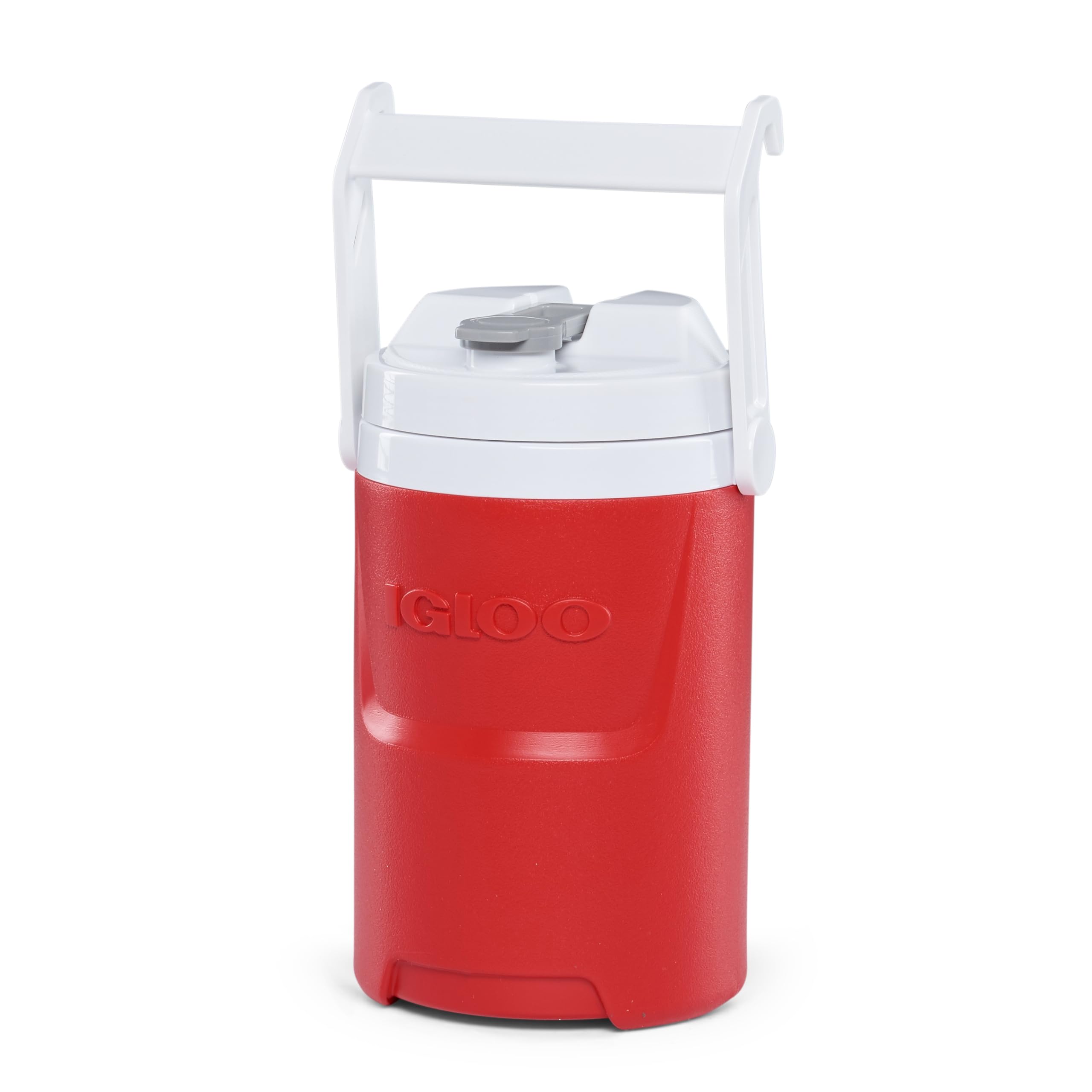 IGLOO Laguna Drinks Dispenser 1/2 Gallon, Drinks Cool Box 1.9 L, Water Container, Drinks Container, Red