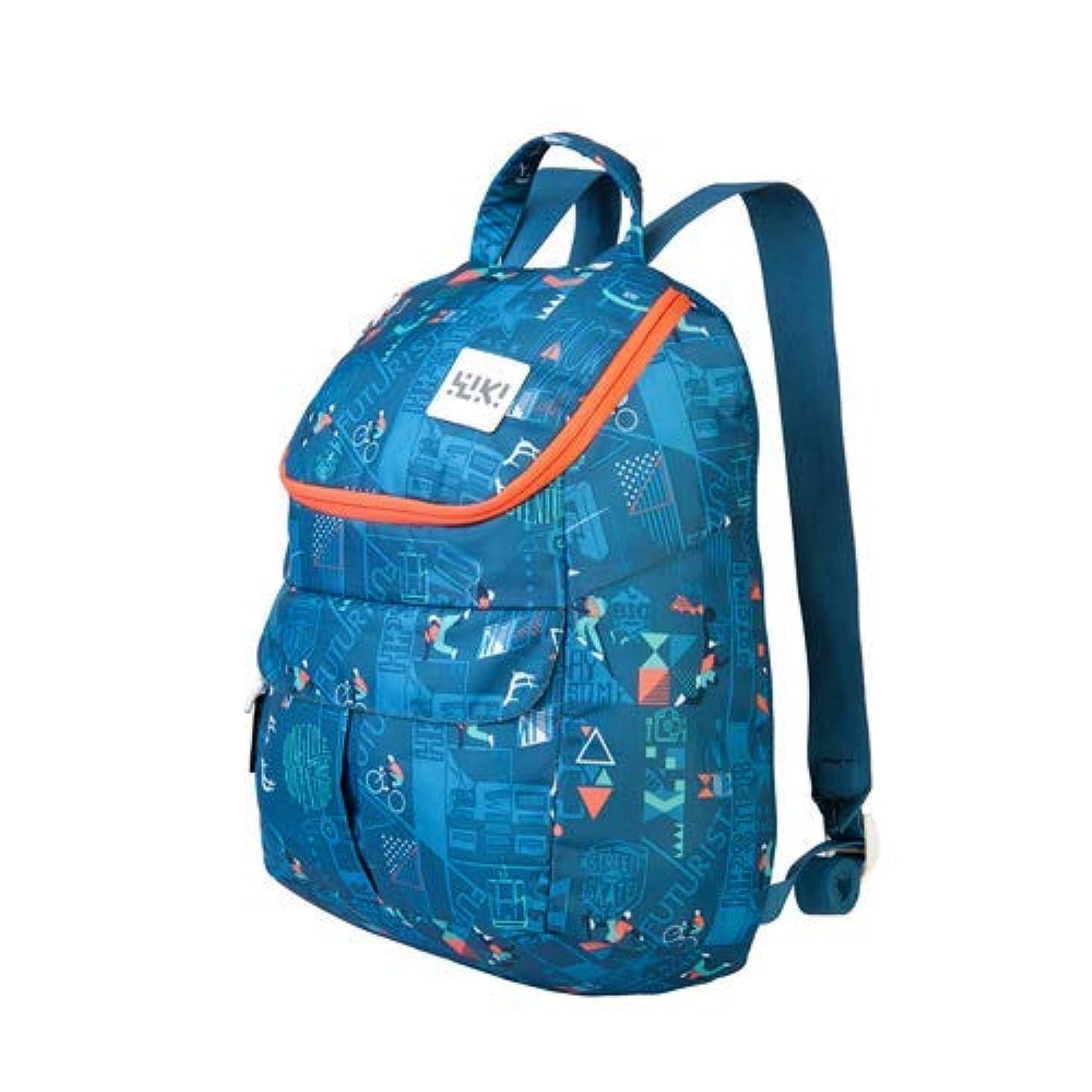 Messengers'18 Fabric 14.5 inches Jock Blue Messenger Bag (Backpack Mini 1)(11780_Jock_Blue)-image-7