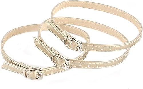 FZBNSRKO 3 pares de correas de zapatos de barco para mujer, cordones de tacón alto, cordones antisueltos con hebilla