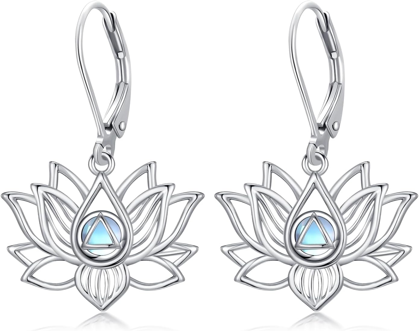 Mountain Mustard Seed Earrings for Women 925 Sterling Silver Abalone Shell Cross Dangle Drop Earring Christian Jewelry Outdoor Birthday Gifts