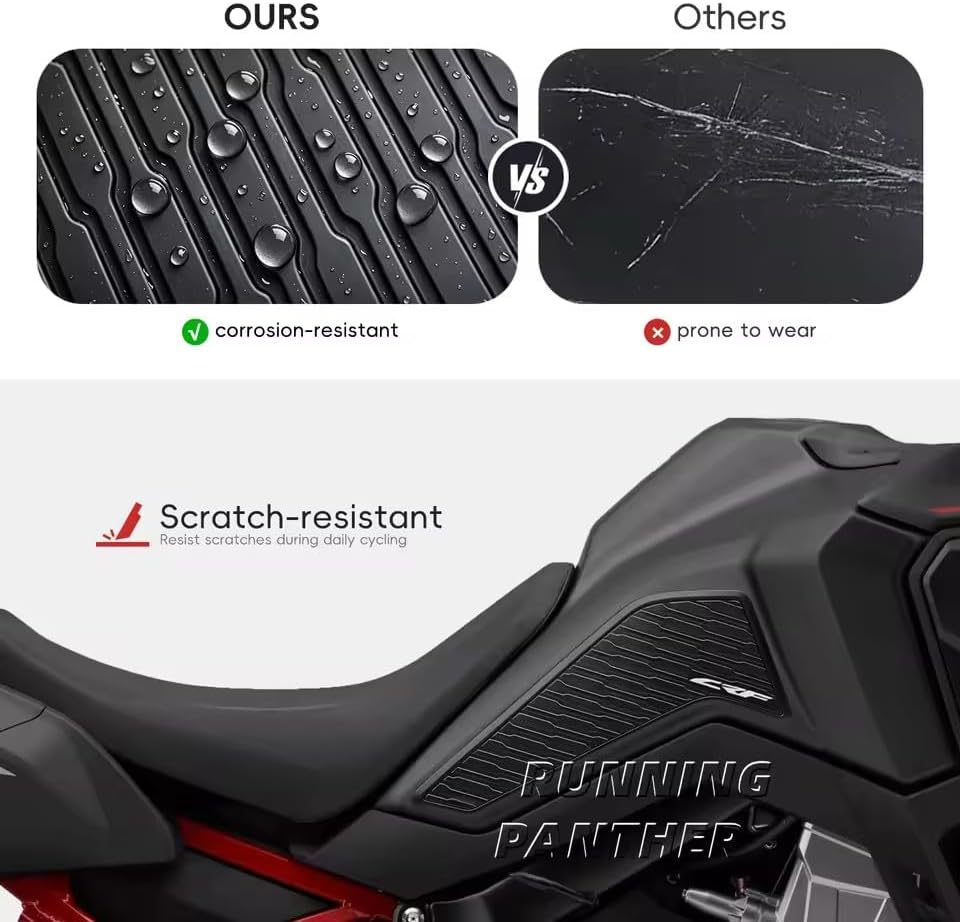 for Honda CRF1100L Africa Twin Motorcycle Fuel Tank Sticker Fuel Tank Protection Sticker