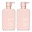 MONDAY HAIRCARE Moisture Shampoo + Conditioner Set for Dry, Coarse, Stressed, Frizzy Hair, Made with Coconut Oil, Rice Protein, Shea Butter and Vitamin E, All Natural, 12 fl oz (Pack of 2)