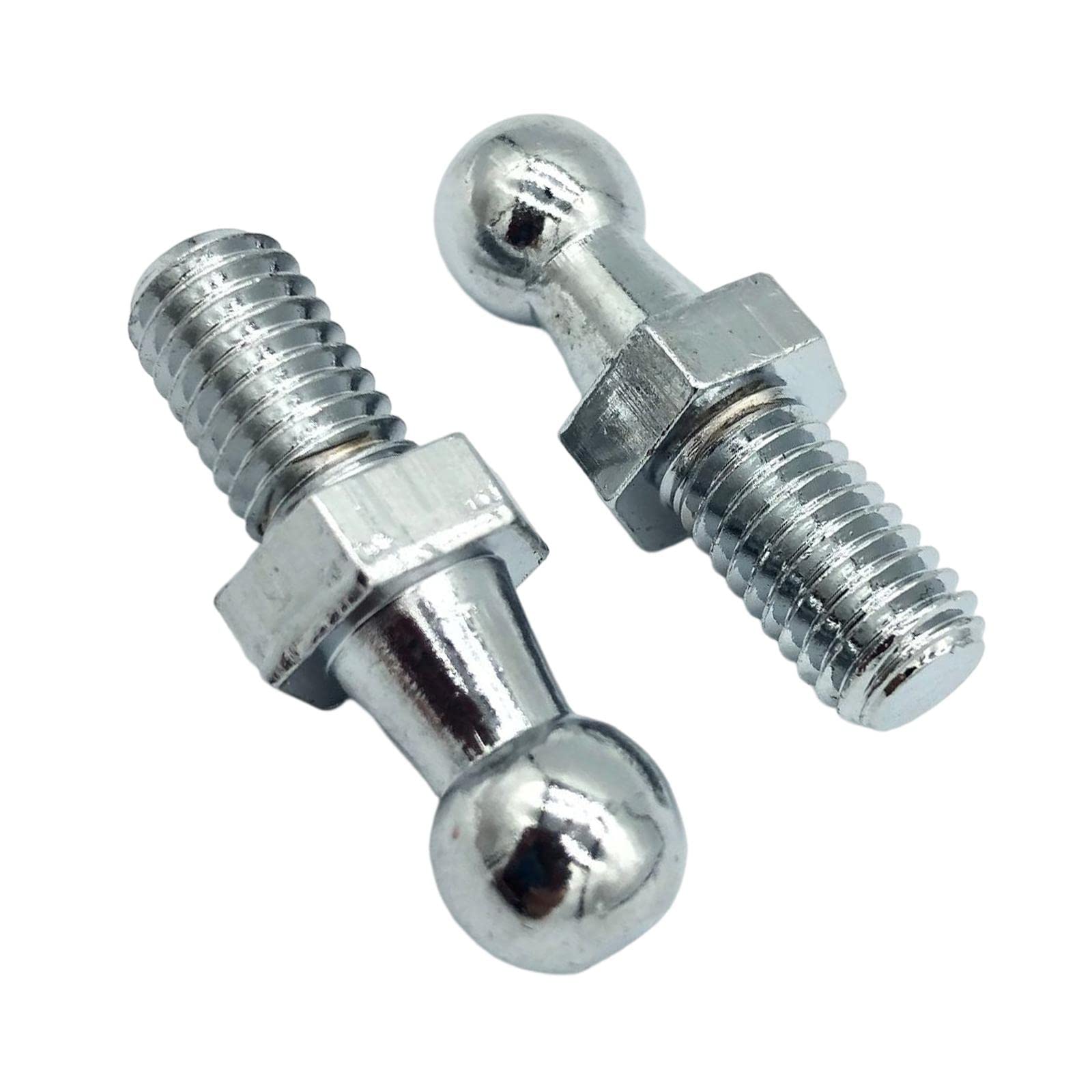 MYADDICTION 2Pcs Ball Stud Pin Bolt Accessories Replaces Durable 10mm Easy Installation M6-picture-26